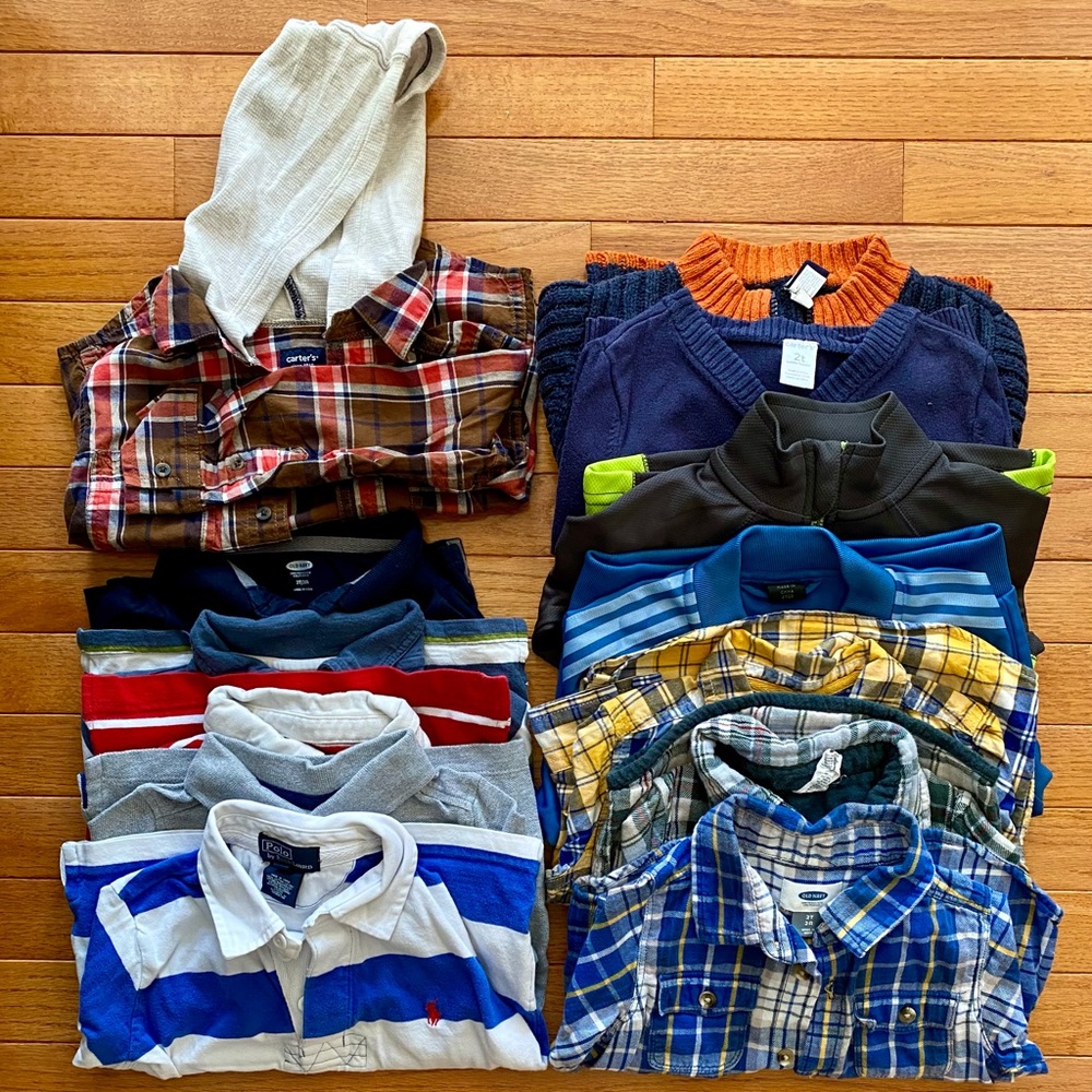 EUC Lot of Boys’ Winter/Spring Clothes, Size 2T, 35+ Items! Designer Brands!